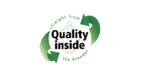 Quality inside straight from the breeder Logo (EUIPO, 01/12/2005)