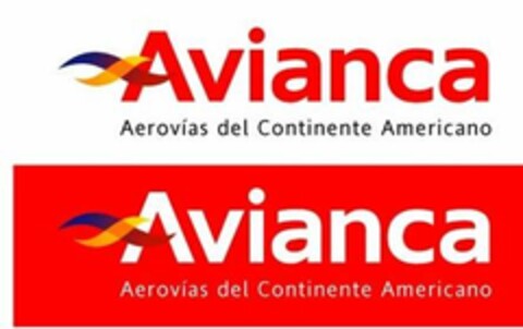 Avianca Aerovías del Continente Americano Avianca Aerovías del Continente Americano Logo (EUIPO, 11/03/2005)