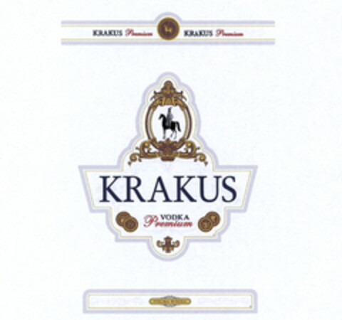 KRAKUS VODKA Premium Logo (EUIPO, 06.12.2005)