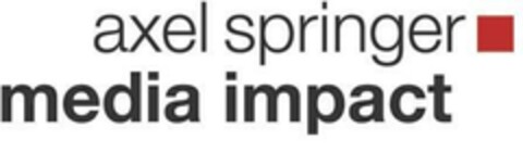 axel springer media impact Logo (EUIPO, 19.03.2008)