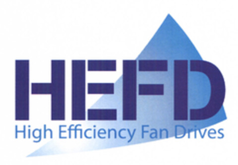 HEFD High Efficiency Fan Drives Logo (EUIPO, 07/28/2008)