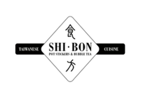 TAIWANESE SHI BON POT STICKERS & BUBBLE TEA CUISINE Logo (EUIPO, 07.12.2011)