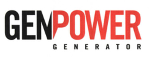 GENPOWER GENERATOR Logo (EUIPO, 11.01.2012)