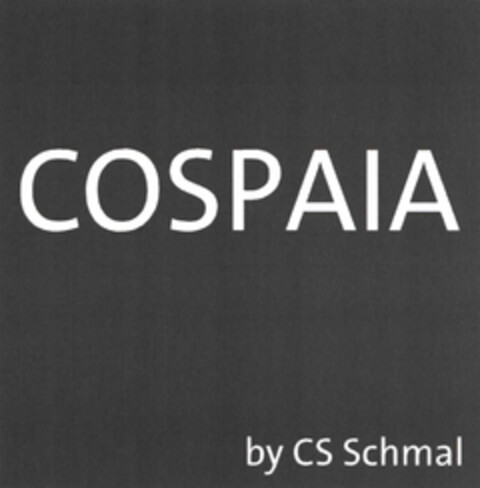 COSPAIA by CS Schmal Logo (EUIPO, 17.01.2012)