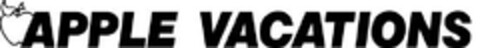 APPLE VACATIONS Logo (EUIPO, 08.08.2012)