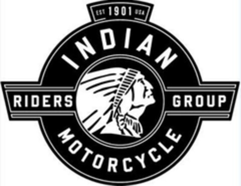 INDIAN MOTORCYCLE RIDERS GROUP EST 1901 USA Logo (EUIPO, 07.02.2014)