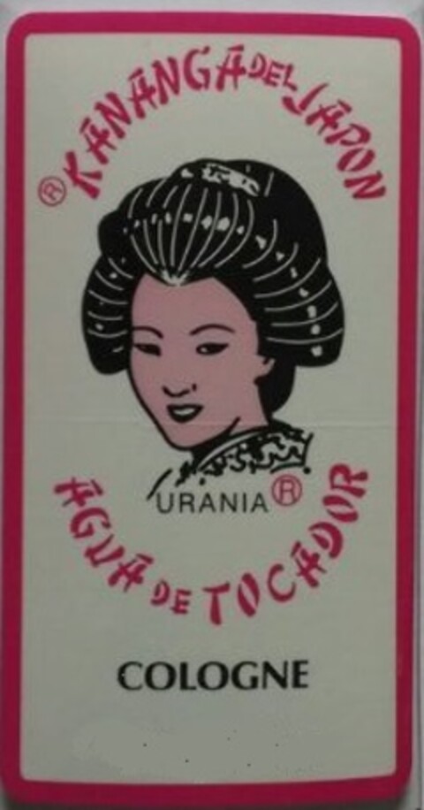 KANANGA DEL JAPON AGUA DE TOCADOR URANIA Logo (EUIPO, 02.02.2015)