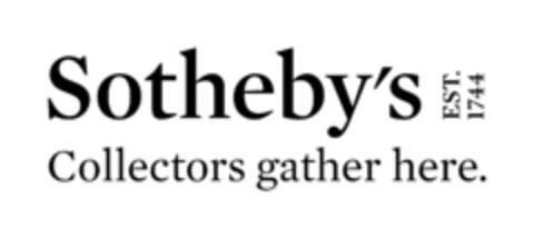 SOTHEBY'S EST. 1744 COLLECTORS GATHER HERE. Logo (EUIPO, 12/22/2015)