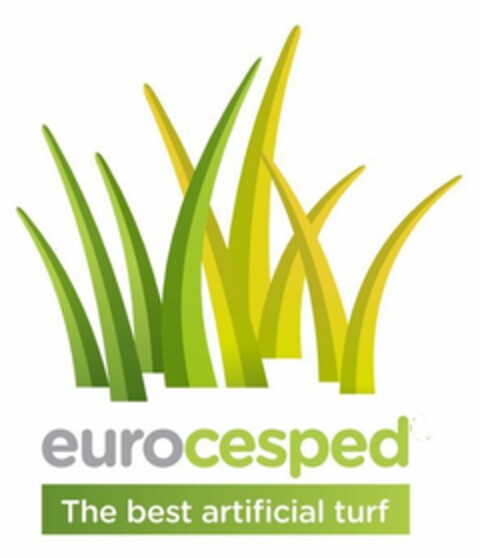 EUROCESPED THE BEST ARTIFICIAL TURF Logo (EUIPO, 14.06.2017)