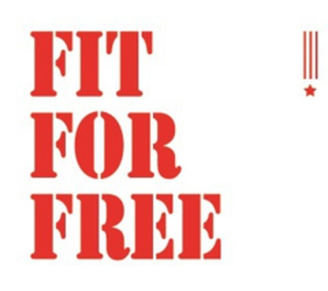 FIT FOR FREE Logo (EUIPO, 08.11.2017)