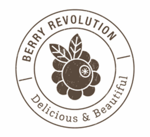 BERRY REVOLUTION Delicious & Beautiful Logo (EUIPO, 09.02.2018)