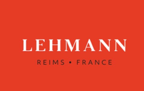 LEHMANN REIMS FRANCE Logo (EUIPO, 06/29/2020)