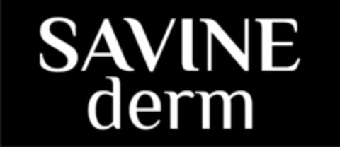 SAVINE derm Logo (EUIPO, 03.11.2020)