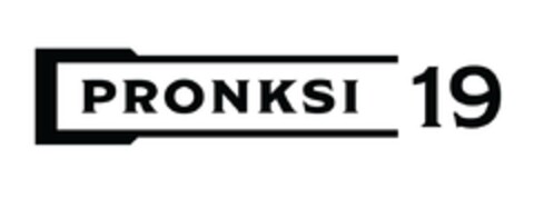 PRONKSI 19 Logo (EUIPO, 04.08.2023)