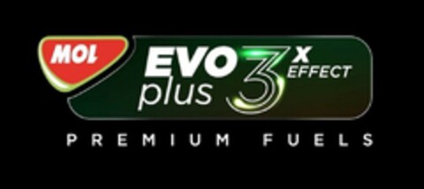 MOL EVO plus 3 X EFFECT PREMIUM FUEL S Logo (EUIPO, 29.01.2024)