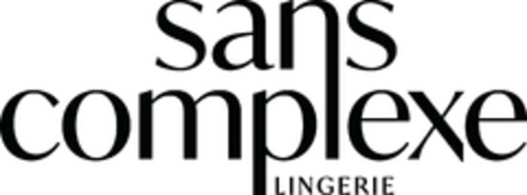 sans complexe LINGERIE Logo (EUIPO, 06/27/2024)