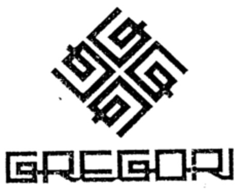 GGGG GREGORI Logo (EUIPO, 09/13/1996)