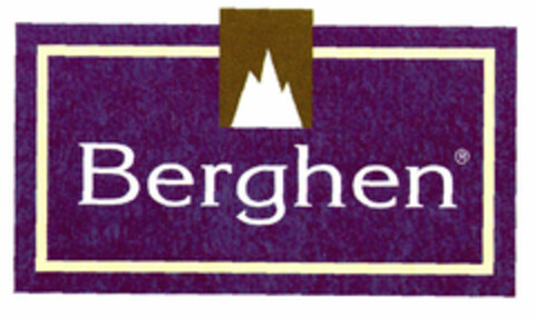 Berghen Logo (EUIPO, 21.04.1998)