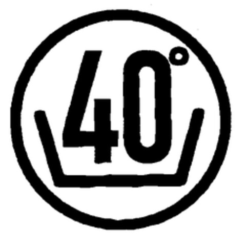 40° Logo (EUIPO, 03.08.1998)