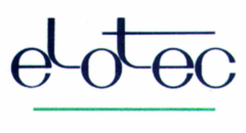 ELOTEC Logo (EUIPO, 03/24/2000)