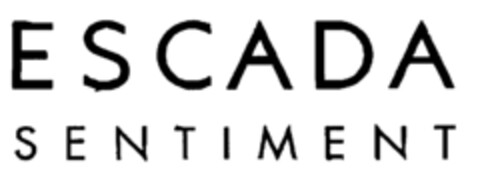 ESCADA SENTIMENT Logo (EUIPO, 24.10.2000)