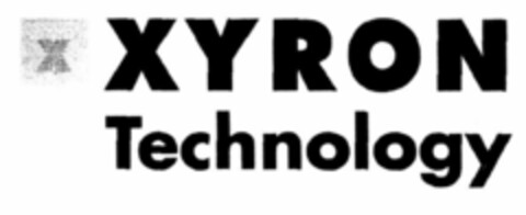 X XYRON Technology Logo (EUIPO, 19.10.2001)