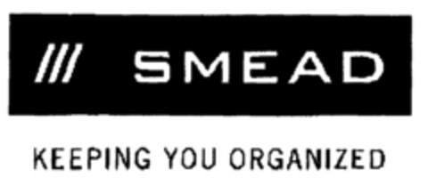 SMEAD KEEPING YOU ORGANIZED Logo (EUIPO, 01/23/2002)