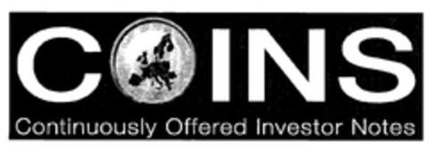 COINS Continuously Offered Investor Notes Logo (EUIPO, 06.08.2003)