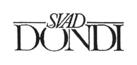 SVAD DONDI Logo (EUIPO, 15.10.2003)