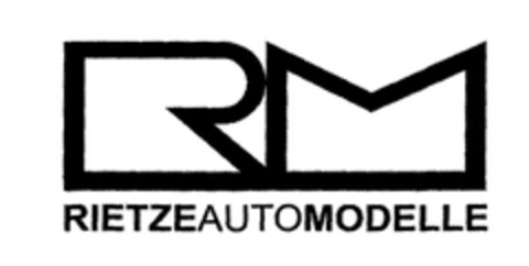 RM RIETZEAUTOMODELLE Logo (EUIPO, 30.03.2004)