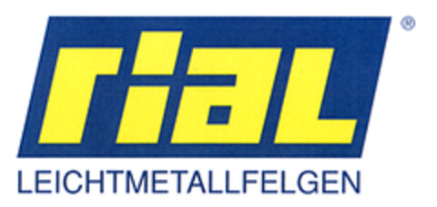 rial LEICHTMETALLFELGEN Logo (EUIPO, 06.04.2004)