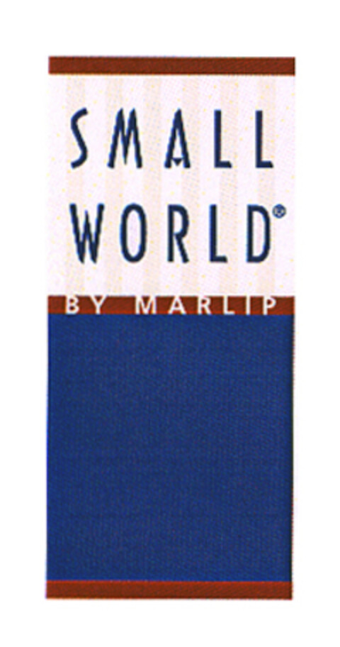 SMALL WORLD BY MARLIP Logo (EUIPO, 04/14/2004)