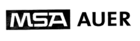 MSA AUER Logo (EUIPO, 04/27/2004)