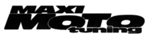 MAXI MOTO tuning Logo (EUIPO, 06.08.2004)