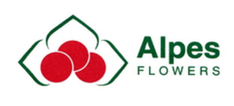 Alpes FLOWERS Logo (EUIPO, 09.02.2005)