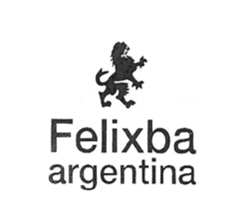 Felixba argentina Logo (EUIPO, 21.02.2007)