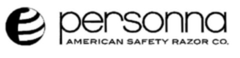 personna AMERICAN SAFETY RAZOR CO. Logo (EUIPO, 13.05.2008)