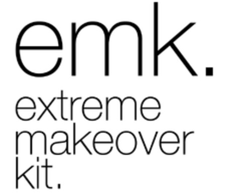 emk extreme makeover kit Logo (EUIPO, 15.09.2011)