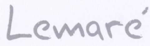 LEMARE' Logo (EUIPO, 06.03.2012)