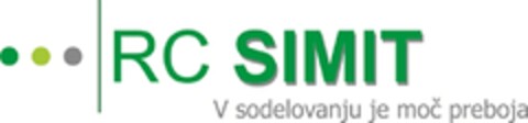 RC SIMIT V sodelovanju je moč preboja Logo (EUIPO, 17.04.2013)