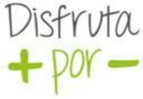 DISFRUTA POR Logo (EUIPO, 03/12/2014)