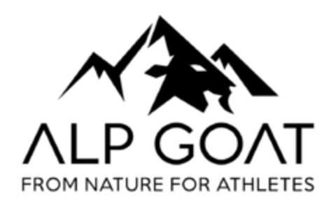 ALP GOAT FROM NATURE FOR ATHLETES Logo (EUIPO, 07/23/2018)