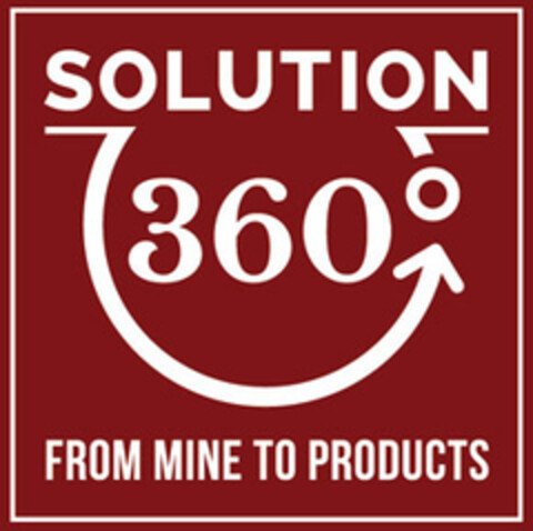 SOLUTION (360% FROM MINE TO PRODUCTS Logo (EUIPO, 31.07.2019)