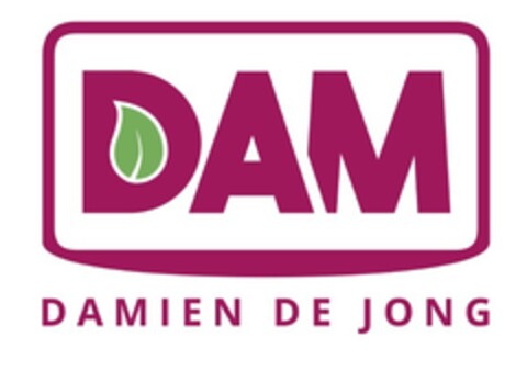 DAM DAMIEN DE JONG Logo (EUIPO, 03.03.2020)