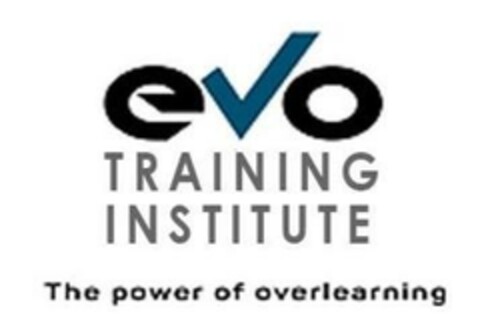 EVO TRAINING INSTITUTE THE POWER OF OVERLEARNING Logo (EUIPO, 23.03.2020)