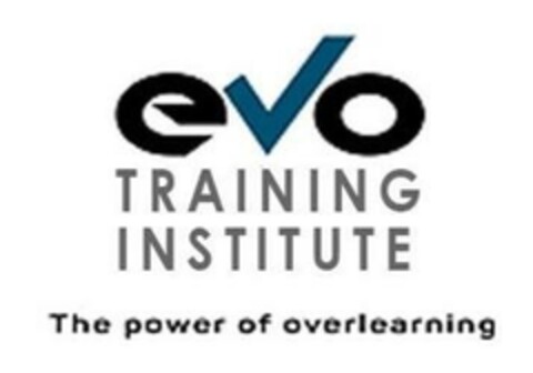 EVO TRAINING INSTITUTE THE POWER OF OVERLEARNING Logo (EUIPO, 03/23/2020)