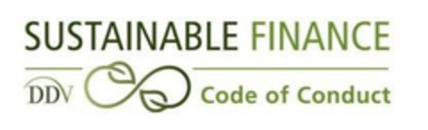 DDV SUSTAINABLE FINANCE Code of Conduct Logo (EUIPO, 06/09/2021)