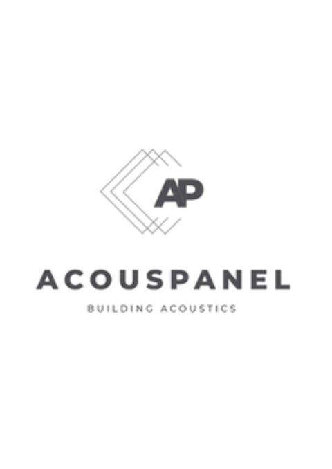 AP ACOUSPANEL BUILDING ACOUSTICS Logo (EUIPO, 27.07.2021)