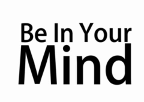 Be In Your Mind Logo (EUIPO, 10/18/2021)