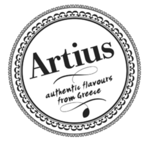 Artius authentic flavours from Greece Logo (EUIPO, 09.03.2022)